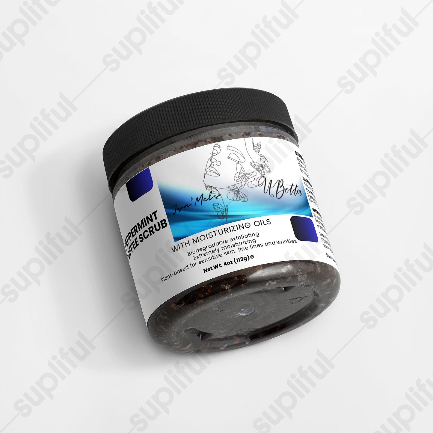 Peppermint Coffee Scrub