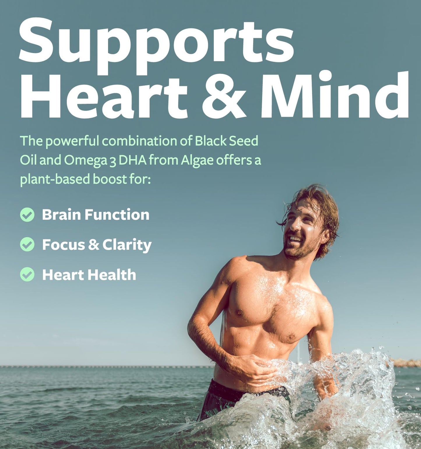 Black Seed Oil Gummies - Natural Ginger Ale Flavor (Non-GMO & Vegan) Cold-Pressed Nigella Sativa Producing Pure Black Cumin Seed Oil - 500mg Per 2 Gummy Serving